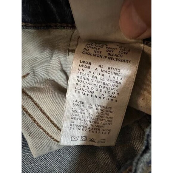 JNCO Jeans Mens 40 Blue‎ Denim Destroyed Belted Pocketed Men 40X31. - Picture 4 of 12